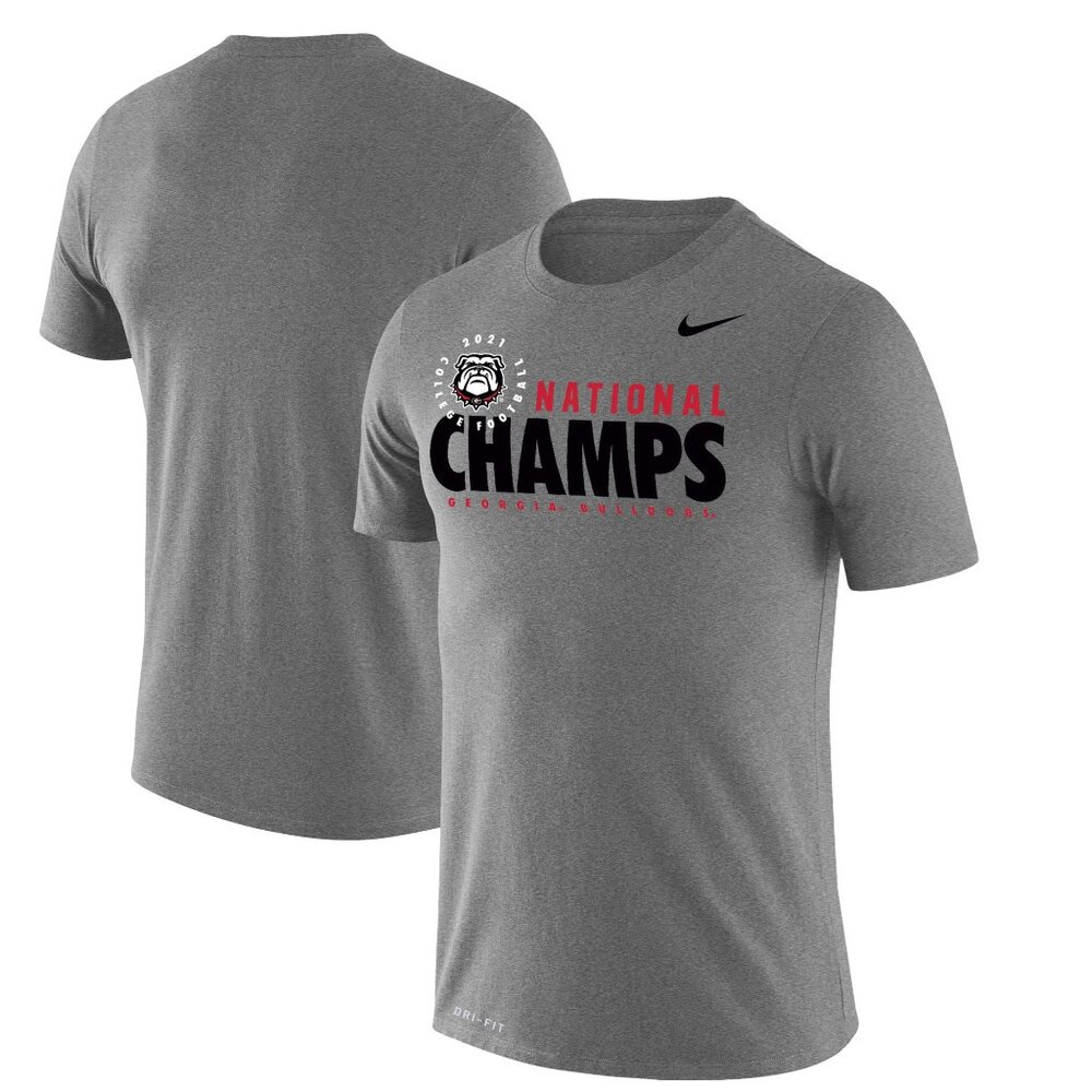 Georgia Bulldogs 2021 National Championship Nike Tee